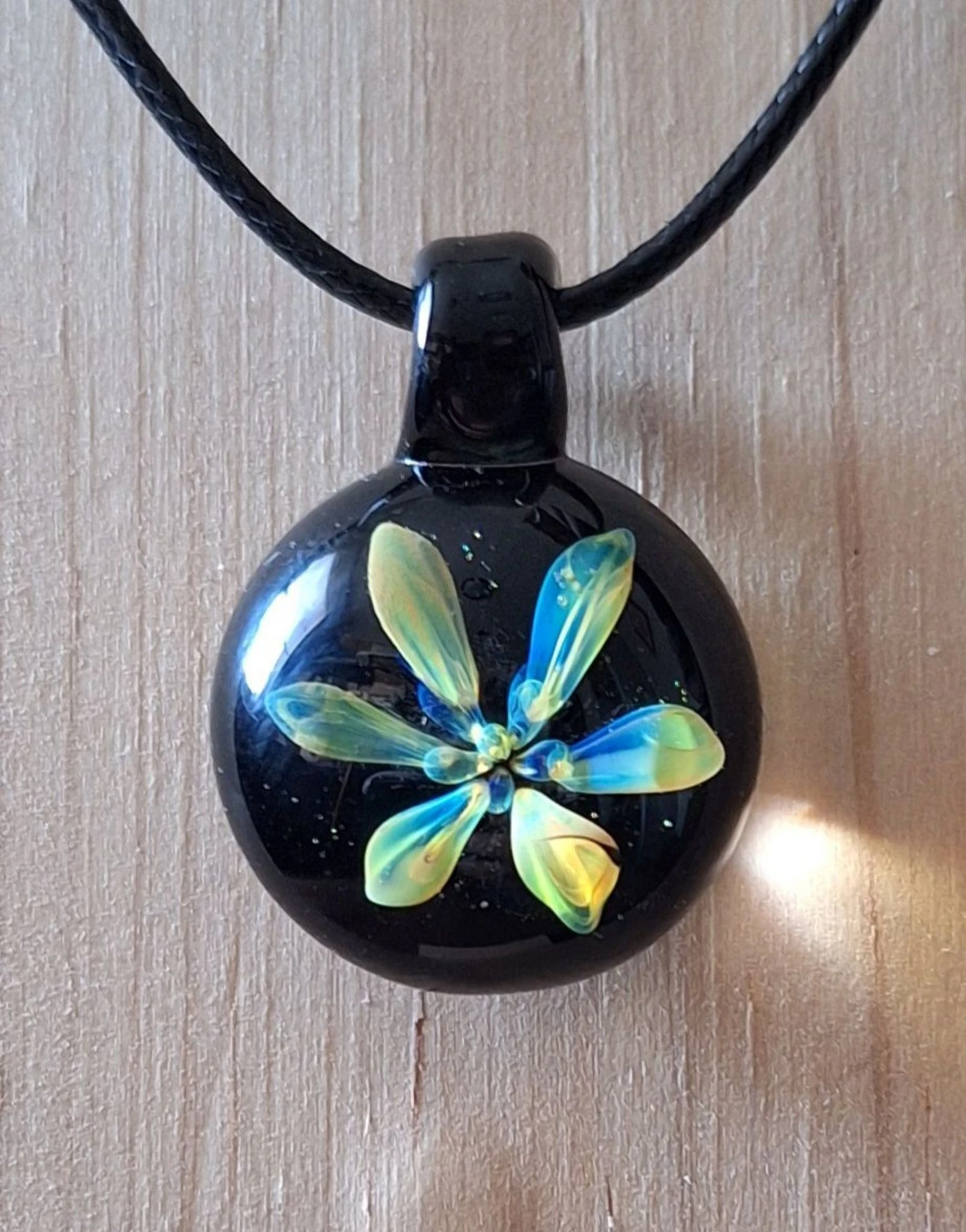 Handgemaakte lampwork glas hanger 
